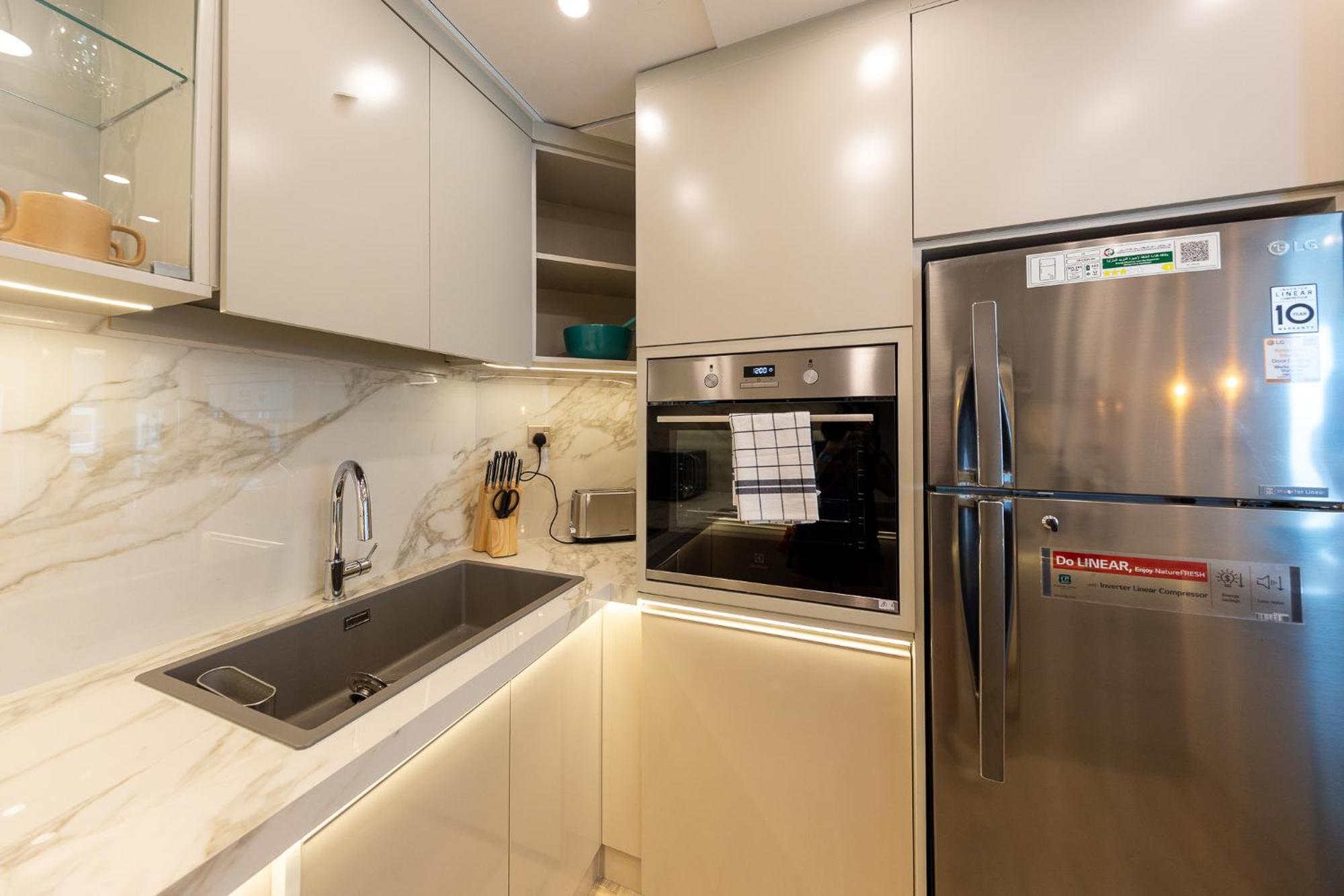 Charming Brand New 2Br Close To The Beach Dubai Esterno foto